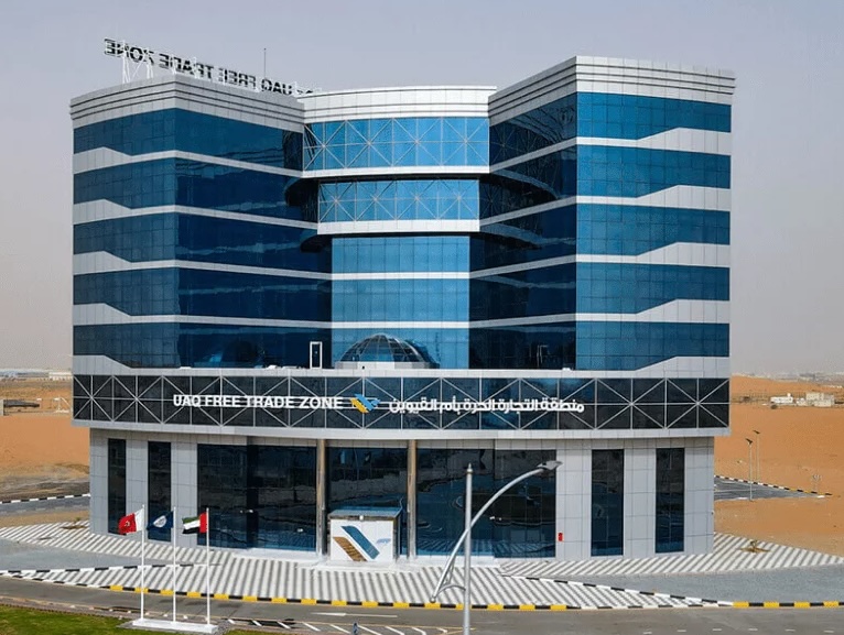 UAE Financial District Skyline